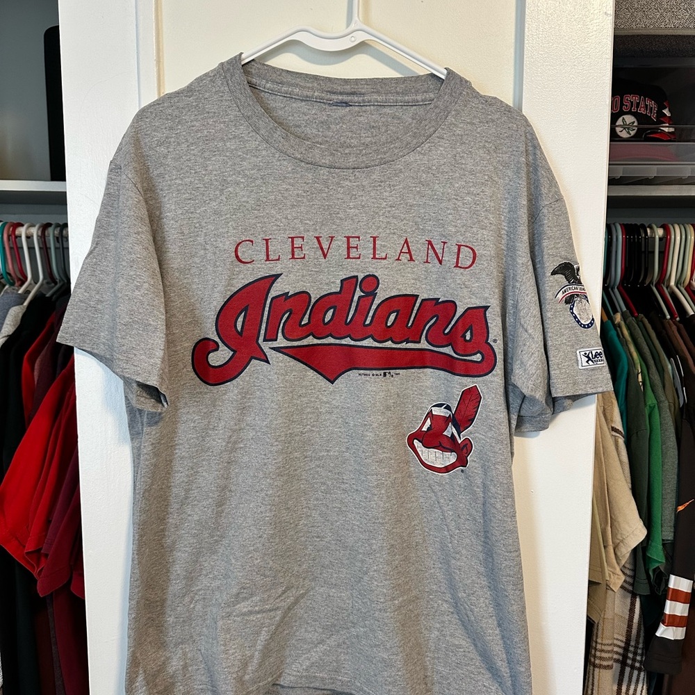 1995 Cleveland Indians Nutmeg Tee